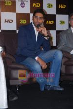 Abhishek Bachchan at 3-d HD launch for Videocon D2H in Novotel on 15th March 2011 (20).JPG